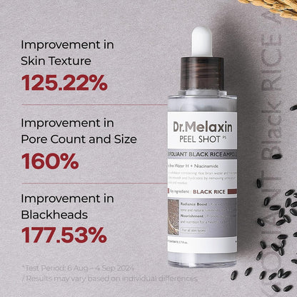 Peel Shot Glow Ampolla Exfoliante de Arroz - Removedor de puntos negros
